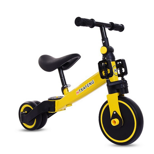 Bicicleta De Equilibrio Infantil 3 En 1 Con Pedales Triciclo